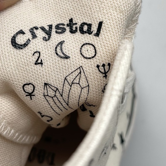 Converse Sneakers Womens 8 Chuck Taylor Crystal Stars Platform Hi A03724C Shoes - Picture 6 of 11